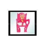 Red bigger plastic chair(JLD children)