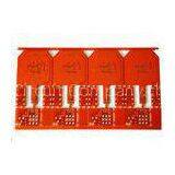 Mixed Panel Prototype PCB Fabrication , FR4 TG150 Red Single Layer PCB