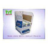 High Bearing Capacity Cardboard Floor Displays Dump Bins for Magazines