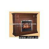 Hyde Manor Rustic Oak Fireplace Mantel