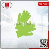 Acrylic Full Finger Gloves Lime Green Cute Children Gloves