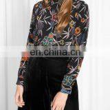 England Straight Fit Classic Print Shirt Silk Women Shirt thumbnail-2