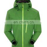 outwear waterproof ski jacket/stylish green winter coat / winter caot 2014