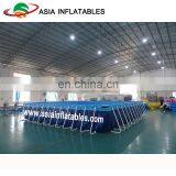 Metal Frame Swimming Pool Big Outdoor Above Ground Metal Frame Pools thumbnail-2