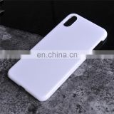 Smooth Hard PC Back Cover Case for iPhone X - White