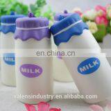 OEM Wholesale Stress Release Soft PU Japan Squishy Licensed Kawaii Slow Rising Milk Bottle Toys Factory Supplier thumbnail-2