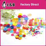 Wholesale Two Hole Resin Button Free Sewing Colorful Buttons Plastic Resin Button