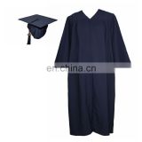 Hot sale Graduation Matte Cap and Gown- Navy Blue