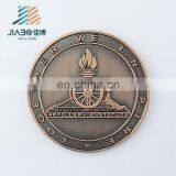 Low price custom cheap token antique challenge metal coin