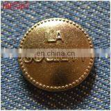 Light Pewter Color New Fashion Metal Round Jeans Button