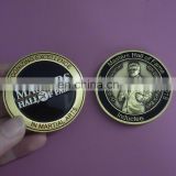 Vintage Brass 3D Souvenir Coin Design, MASTERS HALL OF FAME Metal Zinc Alloy Coin Custom