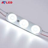 Ce&rohs Shenzhen Manufacturer 3 Lamp White Smd 2835 Waterproof Injection Light Led Module With Lens thumbnail-3