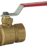 380 PN40 Threaded M / F High Performance Brass Ball Valve Full Bore Chrome-plate Ball