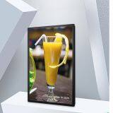 Customized LED Magnetic Absorption Ultra-thin Light Box Single Side Lighting Indoor Shop Special Hotel Milk Tea Shop Wall Type Billboard Light Box ad Frame Customized thumbnail-2