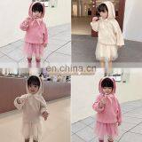 6794/2 Piece Color Blocking Casual Print Sets for Little Girls Babys Clothes Sets Gift Toddlers Girl thumbnail-5