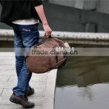 High Quality Mutifunctional Canvas Duffle Bag Sports Outdoor Travel Backpack thumbnail-4