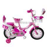 12 14 16 Girl Pink Cute Bikes With Steel Basket/Back Big Seat One Frame Painted Bikes for Girls Gifts/children Bicycle Girl Bike thumbnail-1