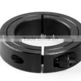 1-3/4'' (1.75'') Bore One-Piece Clamping Shaft Collar, Black Oxide Plated thumbnail-1