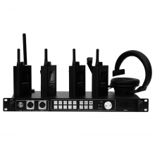 4-Channel Interphone Same Time Director Equipment Wireless Full Duplex Communication