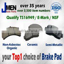 Jmen D1345-8456 Brake Pad Set for Nissan Versa 08-11 thumbnail-2