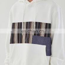 Oem Fashion Plain High Quality 100% Cotton Sweaters Thick Hoodies for Men thumbnail-2