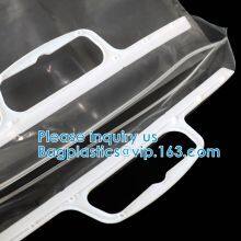 HANGER HOOK BAGS,GARMENT BOTTON CLOSURE BAGS, EVA FROST DRAWSTRING BAGS, VINYL HANGER HOOK BAG GARMENT LAUNRY BAGS BAGEA thumbnail-3