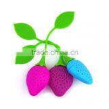 Food Grade Silicone Hot Selling Beautiful Tea Leaf Filter thumbnail-1