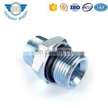 Metric 24 Degrees Cone Hydraulic Seat Male Threaded Straight Hydraulic Pipe Fitting With O Ring thumbnail-3