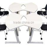 Folding Conference Desk for Commercial Use S Shape Desk Office Desk