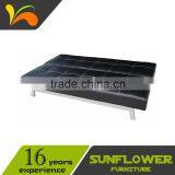 Metal Legs Red Leather Sofa Bed Futon Sleeper Quality Choice thumbnail-2