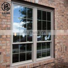 Guangzhou Alufront Aluminium Vertical Sliding Window Sash Window and Double Hung Windows