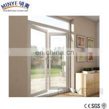 Plastic PVC Profile Storefront Door Ventilation Design Vinyl Doors