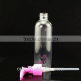 Plastic 200ml Empty Lotion Bottles With Lotion Pump