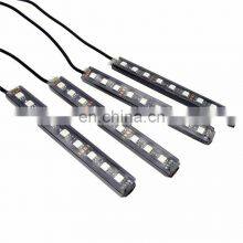 RGB LED Car Light Strip, LED Atmosphere Lamps, 12V Remote Control Car Interior Light thumbnail-5