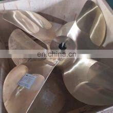 4 Blade Boat Propeller Customized Copper Propeller for Cargo Ship or Yacht thumbnail-4
