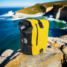 500D PVC Waterproof Bike Cycling Side Bag Bicycle Pannier Bag thumbnail-3