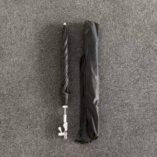 Baby Stroller Clip Umbrella, Children's Car Parasol, Black Plastic UV Protection, Fiber Ribs, Large Custom Size thumbnail-2