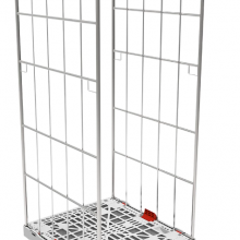 Large Metal Collapsible Storage Warehouse Roll Cage Cart Trolley thumbnail-3
