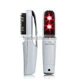 Convenient Electric Laser vibration massage comb for raise hair Anti-depilation and solid hair follicles