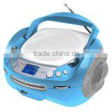 Top Selling Fancy Blue AM FM Radio Portable CD Boombox thumbnail-2