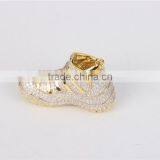 Fashion Jewelry 925 Sterling Silver Sport Jordan Shoe Hip Hop Men's Pendant thumbnail-4