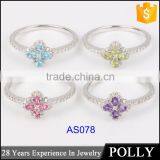 Crystal Ring Jewelry Manufactuers and White Gold Plating Ring, Fashion Jewelry White Gold Ring thumbnail-5