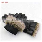 Ladies PU Working Leather Gloves Women Winter thumbnail-6