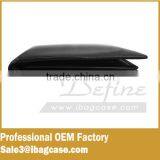 RFID Blocking Wallet New Black Leather Men's Wallet thumbnail-3