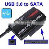 USB 3.0 to SATA Adapter 15+7Pin Hard Drive External HDD Adapter