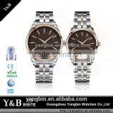 2015 Best Couple Watch Japan Movt All Stainless Stell Wholesale Watch thumbnail-1