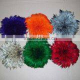 Dyed Badger Hackle Strung thumbnail-1