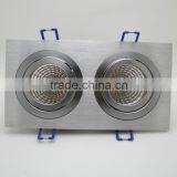 Embeded 2*3w Led Downlight Recessed Square Led Downlight