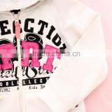 Grey Sport Fleece Heart Style Kids Wear thumbnail-4