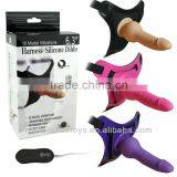 Sex Toys Harness Silicone Dildo Strap on Toys thumbnail-1